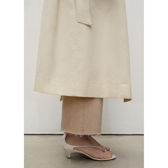 NEW Mango Catherin Culotte Jeans SAND SIZE 6 (EUR 38)/100%AUTHENTIC - Picture 5 of 10